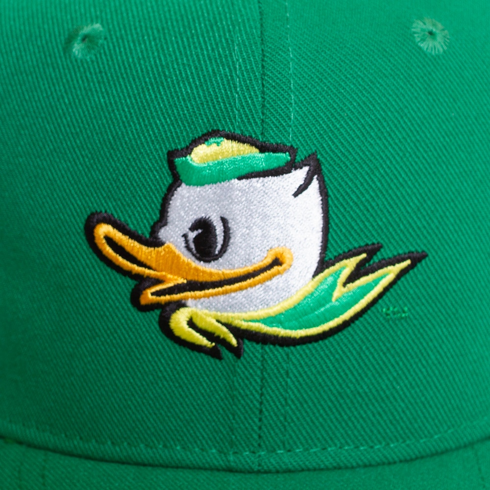 Fighting Duck, Nike, Green, Flatbill, Performance/Dri-FIT, Accessories, Youth, High Crown, Adjustable, Hat, 750995